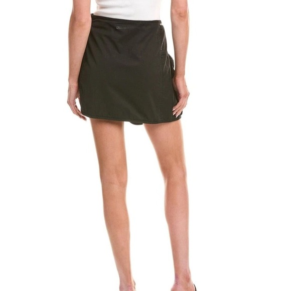 Helmut Lang Black Utility Cargo Mini Skirt Buckle Wrap Techwear NWT 2 - Picture 2 of 15